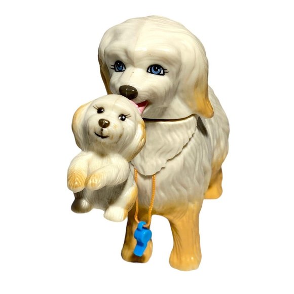 Barbie Clean-Up Pup Playset Tika Pup Magnetic Taffy Dog Tub N4890 99.9% Complete - Picture 2 of 16